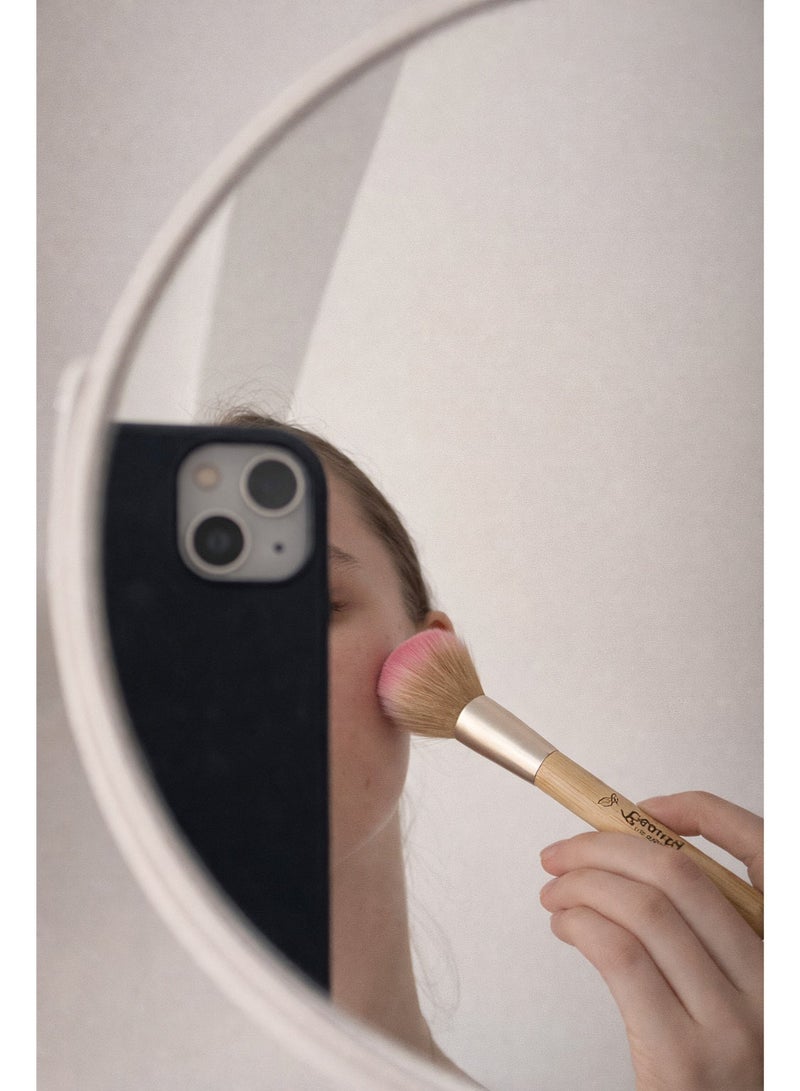 Rossmann We Love Nature Rouge Brush with FSC Bamboo Handle – Vegan & Eco-Friendly - Image 3